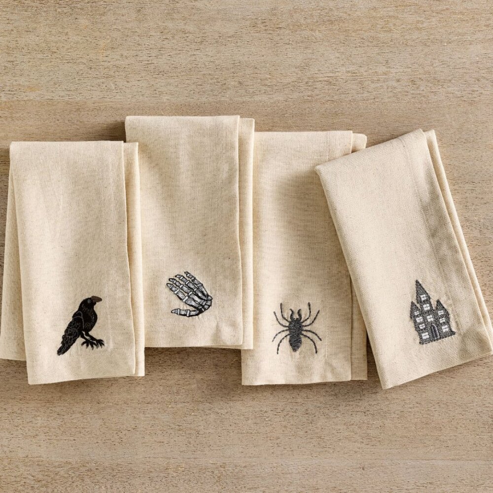 Pottery Barn Halloween Icon Napkins